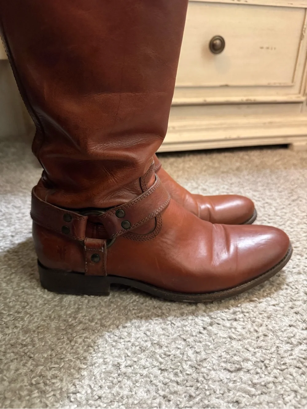 Frye tall leather